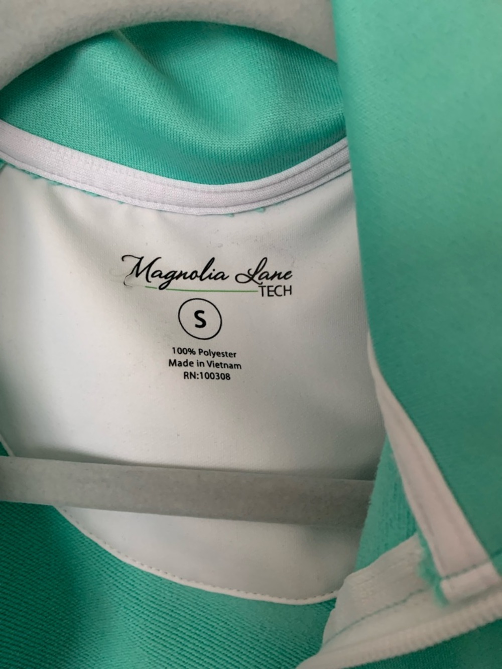 Masters Magnolia Lane Women’s Seafoam/Mint Green Full Zip Jacket Sz Small - Picture 2 of 8